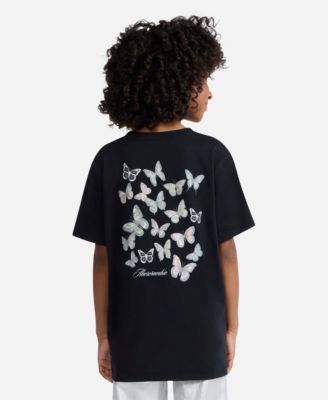 Girls' Butterfly Graphics Short-Sleeve T-Shirt