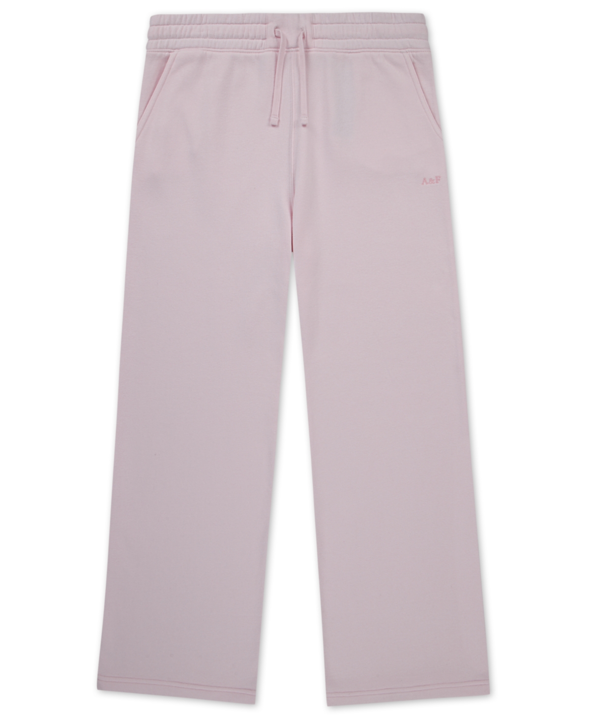 abercrombie kids Girls Essential Fleece Wide-Leg Pants