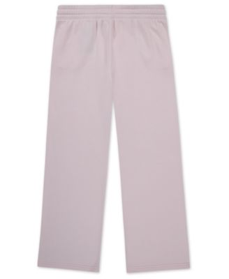 Girls' Essential Fleece Wide-Leg Pants