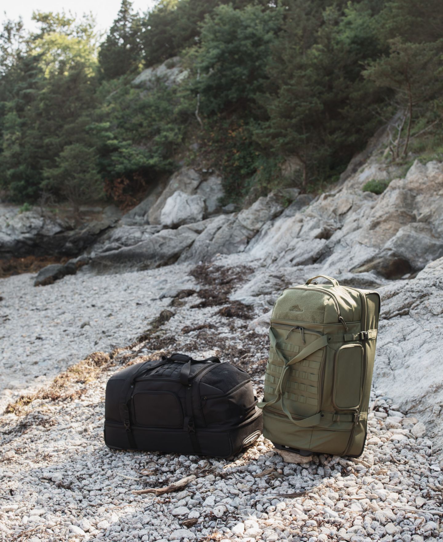 Сумка High Sierra Pathsetter 32" Large Wheeled Duffel, цвет: Чёрный — фото 13