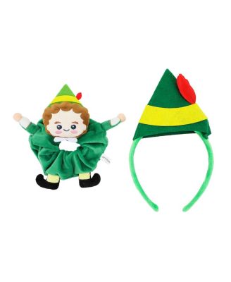 Buddy 2-Piece Plush Headband & Scrunchie Set