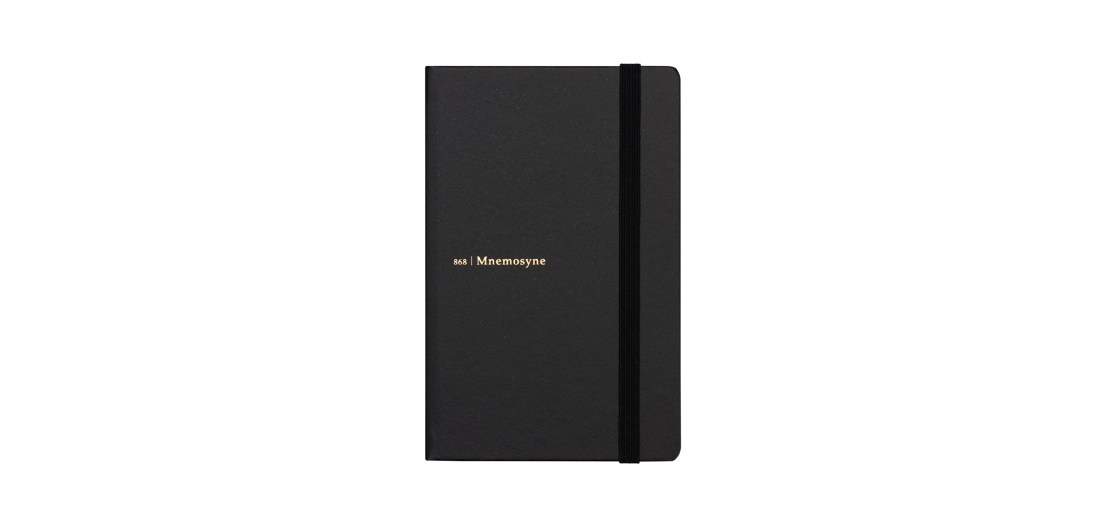 Maruman A6 Notebook Mnemosyne Journal 5mm dot grid Light Grey
