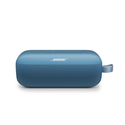 SoundLink Flex 2nd Gen Bluetooth Speaker, Blue Dusk, Bundle with Hard Shell Travel Case