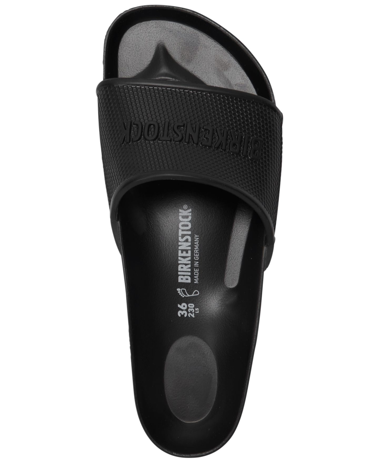 Женские сандалии Birkenstock Barbados EVA Slide, цвет: Чёрный — фото 5