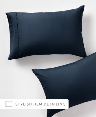 Style Simplified Set of 2 Pillowcase Pair, King