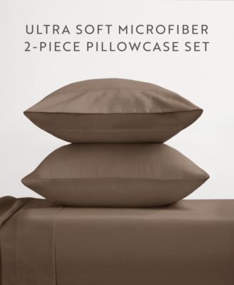 Style Simplified Set of 2 Pillowcase Pair, King
