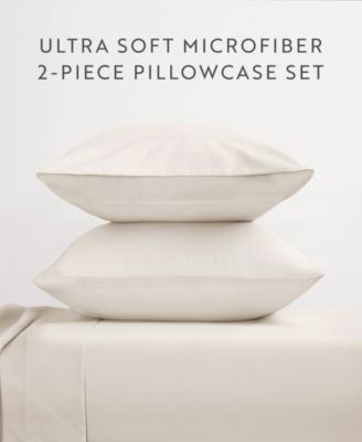 Style Simplified Set of 2 Pillowcase Pair, King