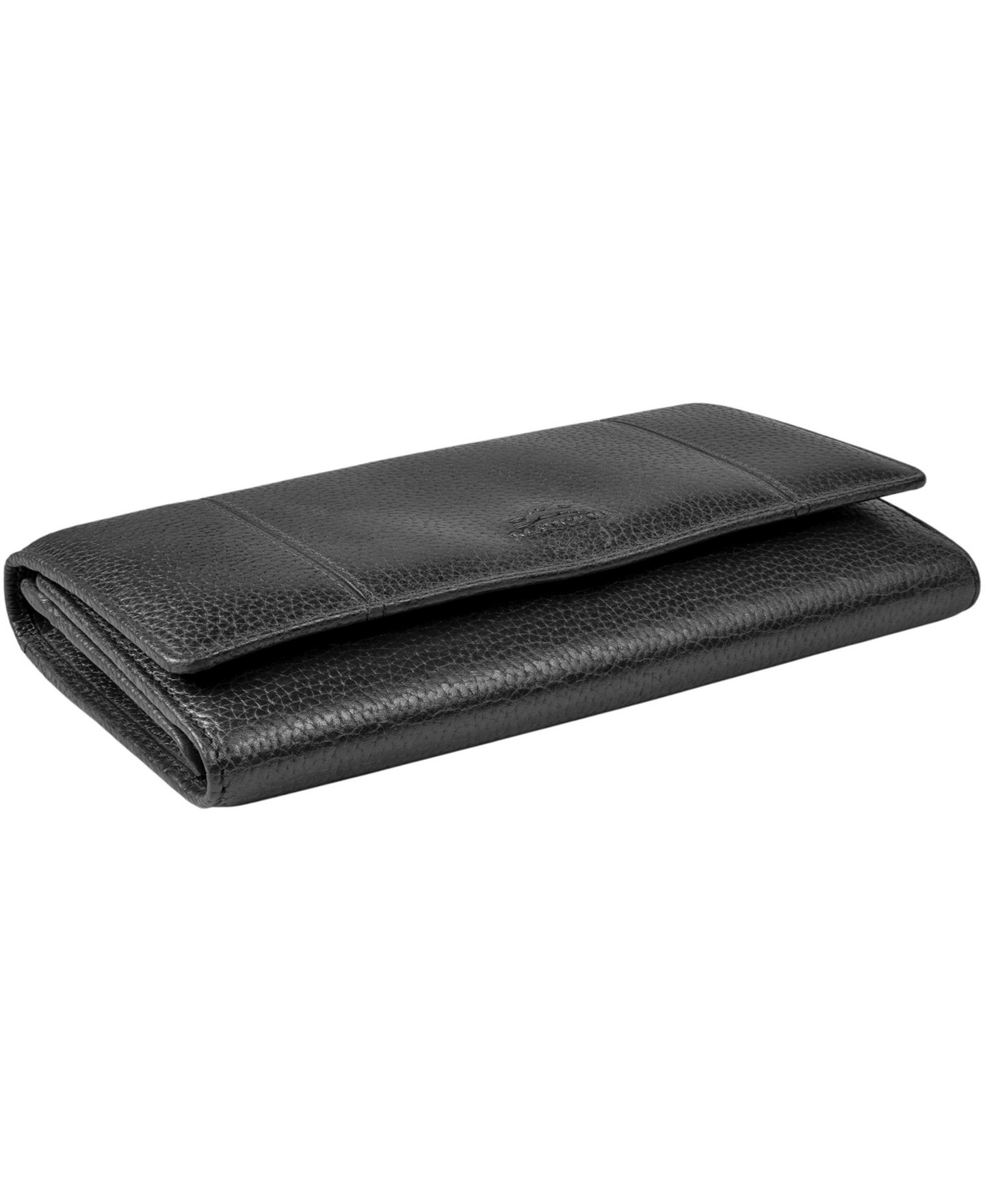 Женский кошелёк Mancini Fifth Avenue RFID Secure Trifold Wallet, цвет: Чёрный — фото 7