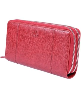 Fifth Avenue RFID Secure Double Zipper Wallet