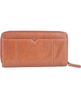 Fifth Avenue RFID Secure Double Zipper Wallet