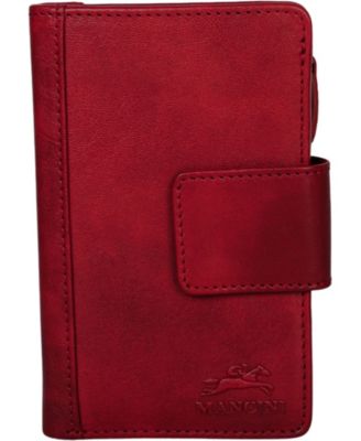 Pelle D'oro RFID Secure Snap Trifold Wallet