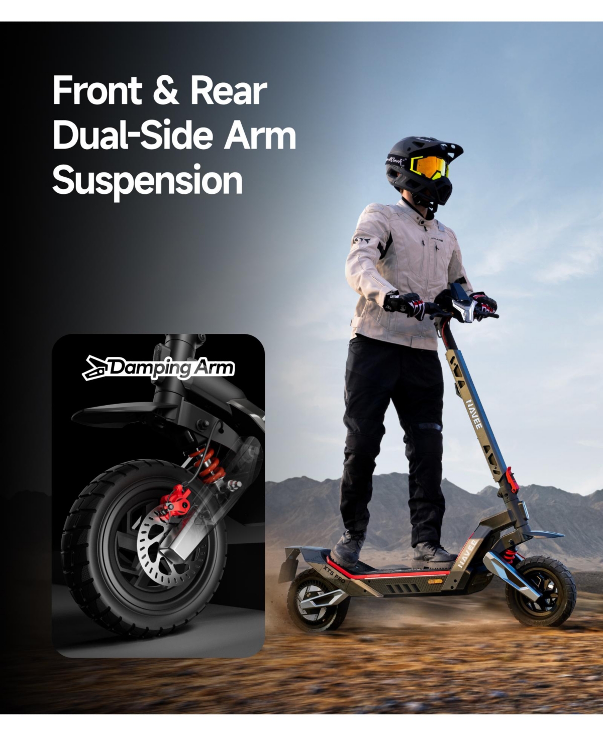 Navee XT5 Pro Long-range Off-road E-scooter