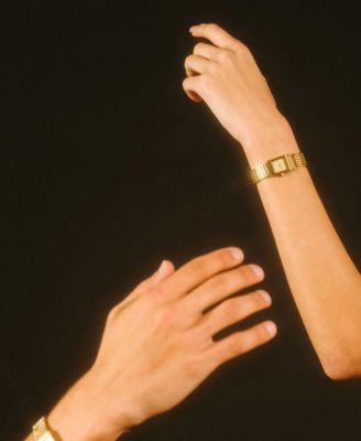 Women's 'Revel' Gold Stainless Steel Bracelet Watch, 18mm