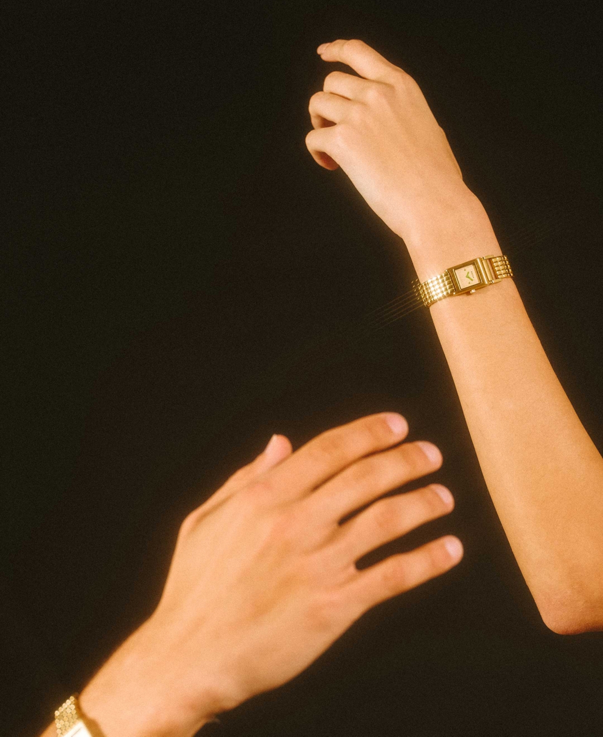 Breda Women's 'Revel' Gold Stainless Steel Bracelet Watch