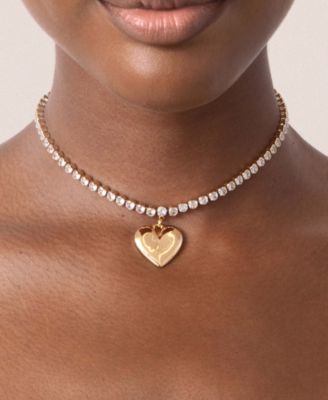 Luminous Love Tennis Necklace