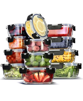 Airtight 24-Pc. Food Storage Containers Set