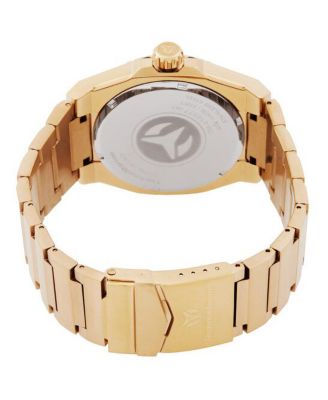 Men's TM-416077 CORAL Quartz 3 Hand Silver Dial Watch