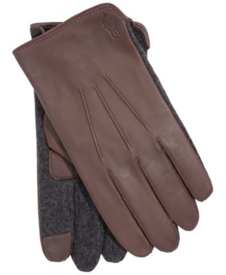 Men's Nappa Hybrid Touch Glove