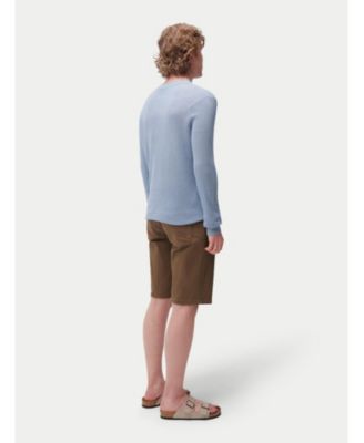 Men's Cashmere Silk Lightweight Sweater Marine