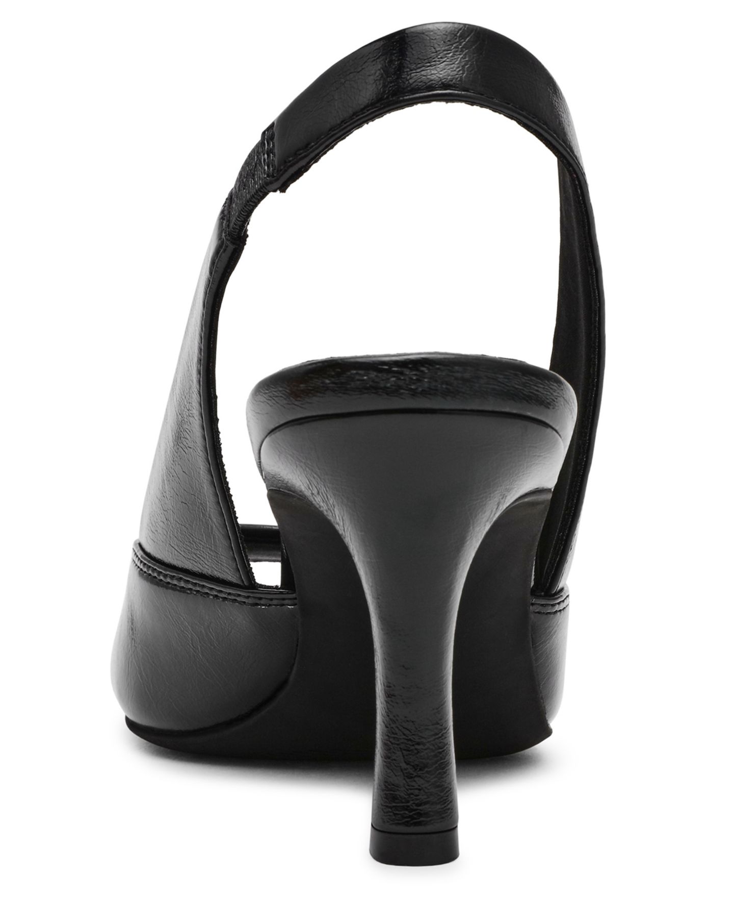 Женские туфли Anne Klein Jovi Peep Toe Slingback Pumps, цвет: Чёрный — фото 3