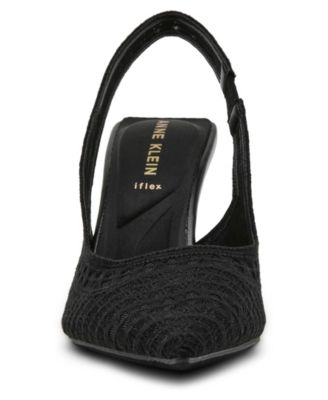 Women's Ismeralda Crochet Slingback Pumps