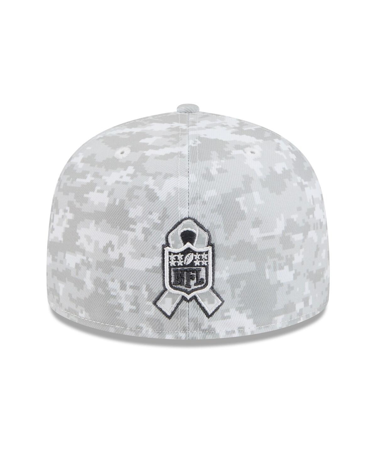 New Era Men's White Dallas Cowboys 2025 Salute to Service Fan Pack 59FIFTY Fitted Hat