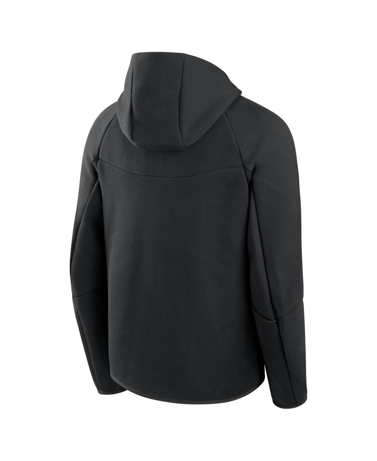 Nike Men's Black Oregon Ducks Tech Fleece Full-Zip Windrunner Hoodie