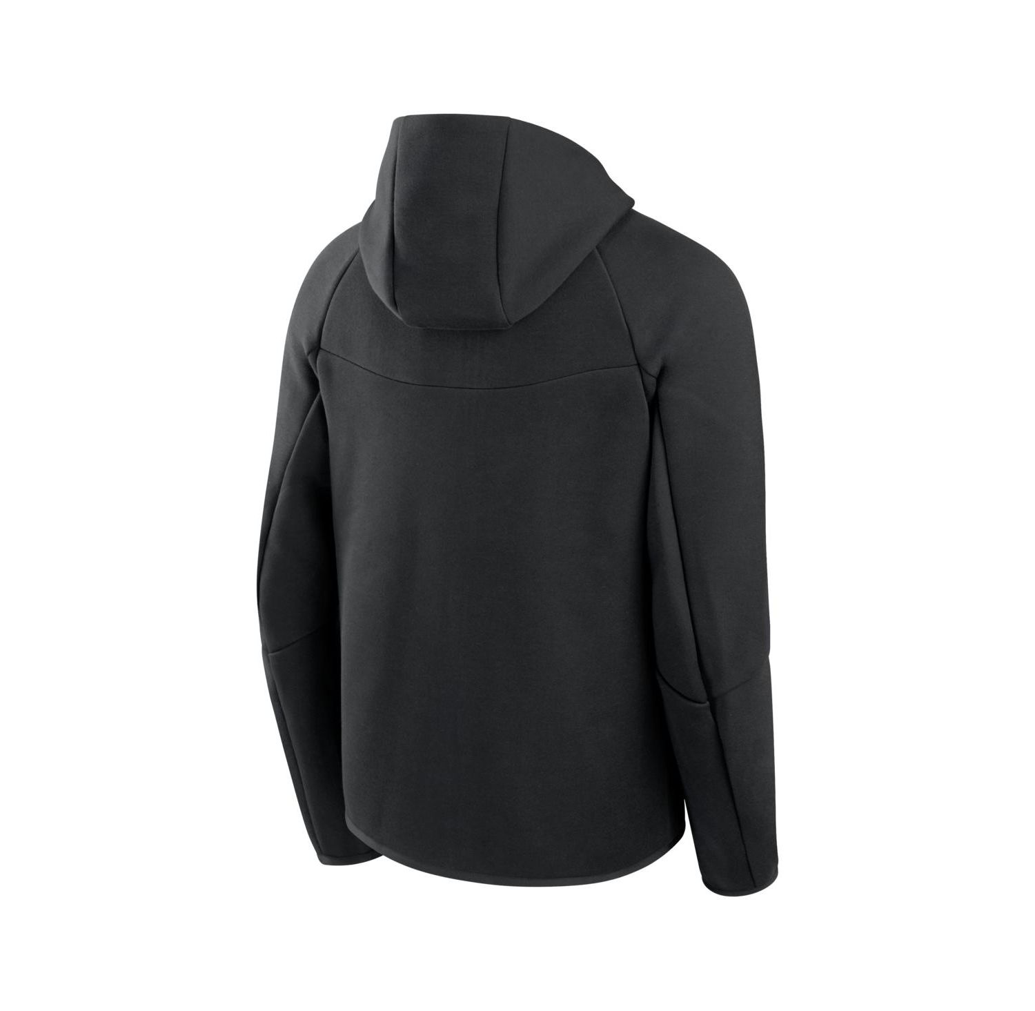 Men's Black Oregon Ducks Tech Fleece Full-Zip Wind Runner Hoodie