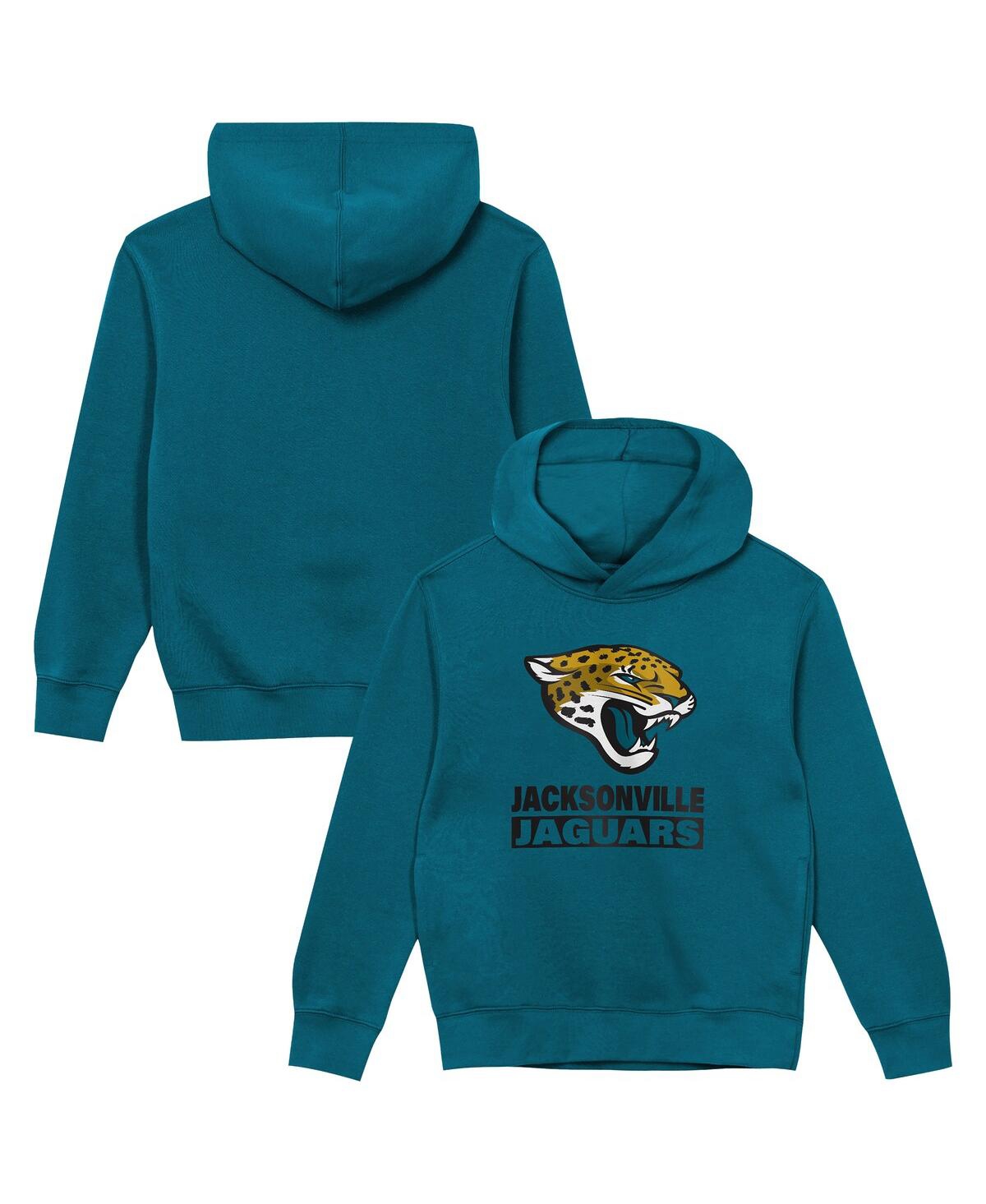 Outerstuff Preschool Teal Jacksonville Jaguars Back to Basics Hoodie