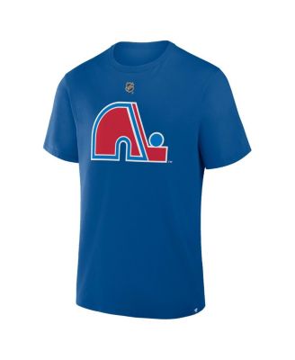 Men's Cale Makar&nbsp;Blue Colorado Avalanche Heritage Authentic Stack Name Number T-Shirt