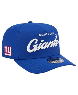 New Era - Men's Royal New York Giants Local Play A-Frame 9FIFTY Snapback Hat