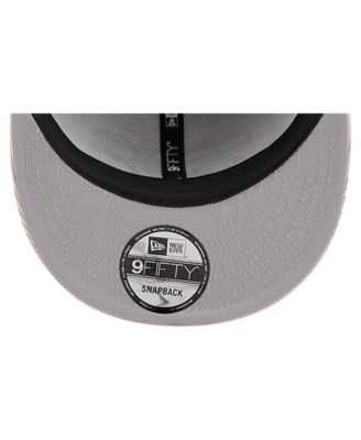 Men's Gray Buffalo Bills Cord Rope Corduroy 9FIFTY Snapback Hat
