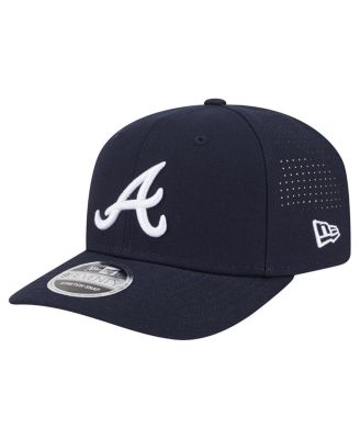 New Era - Men's Navy Atlanta Braves Performance 9SEVENTY Adjustable Hat