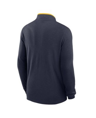 Men's Blue Marquette Golden Eagles Victory Dri-FIT Half-Zip Pullover Sweatshirt