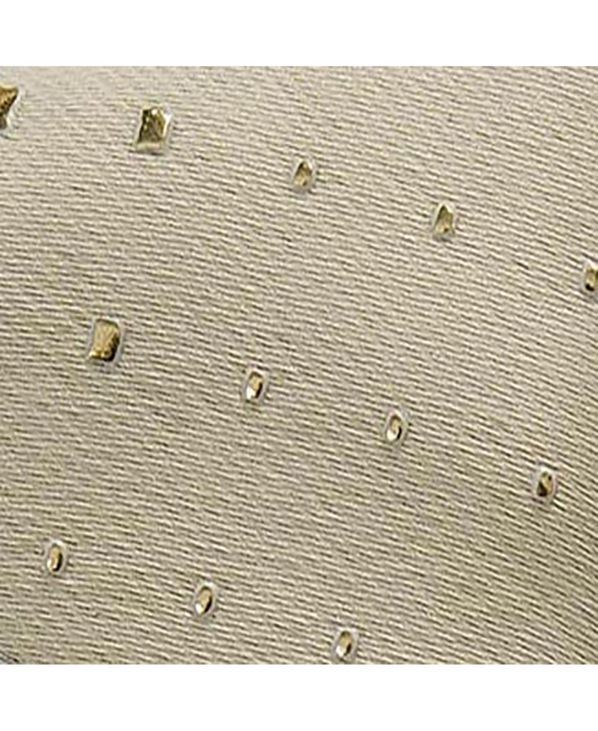Rt Designers Collection Gatsby Rubber Blackout Grommet Curtain Panel 54" x 84" Beige by Rt Designers Collection