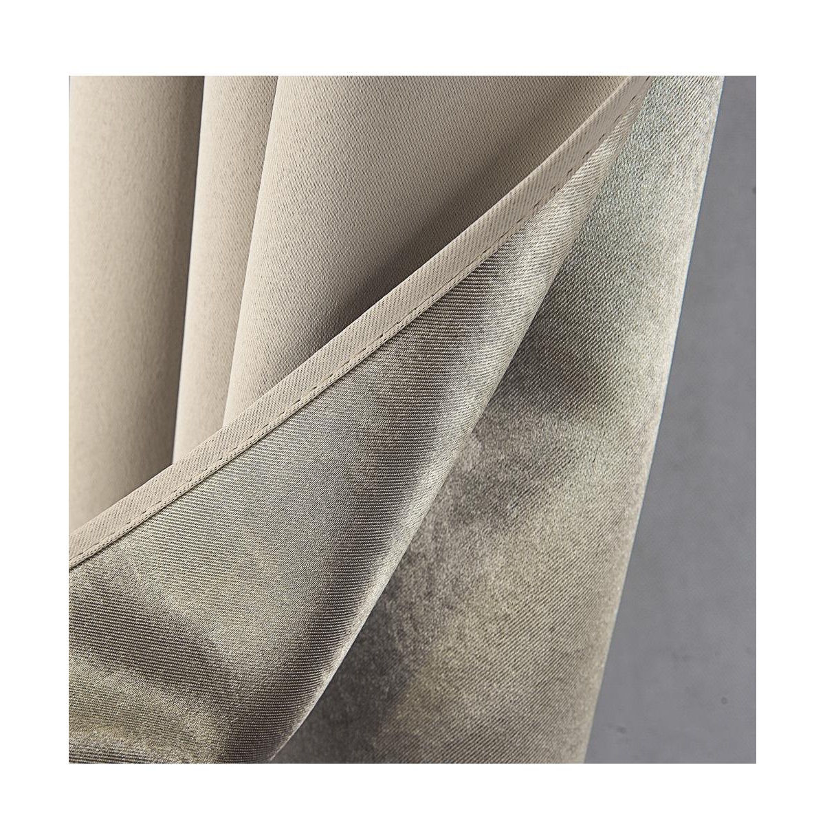 Rt Designers Collection Anchorage Premium Blackout Grommet Curtain Panel 54" x 63