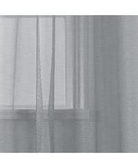 Ramallah Lonnie Grommet Curtain Panel - 54x90", Silver