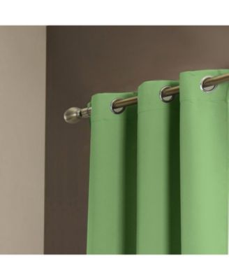 Anchorage Blackout Grommet Curtain Panel 54" x 84" Sage