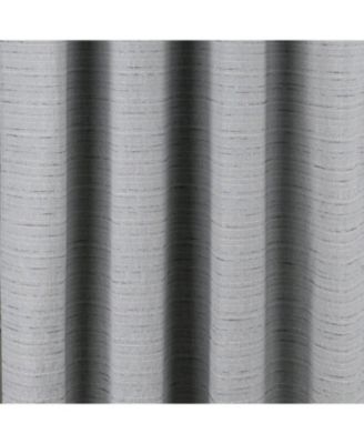 RT Designer Collection Kensington Jacquard Foam Backed Luxurious Decorative Grommet Curtain Panel 54" x 84" Grey