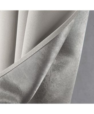 Anchorage Blackout Grommet Curtain Panel 54" x 84" Silver