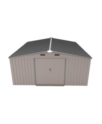  Campcraft 10x12ft Steel Storage Shed w/ Windows - 2 Colors