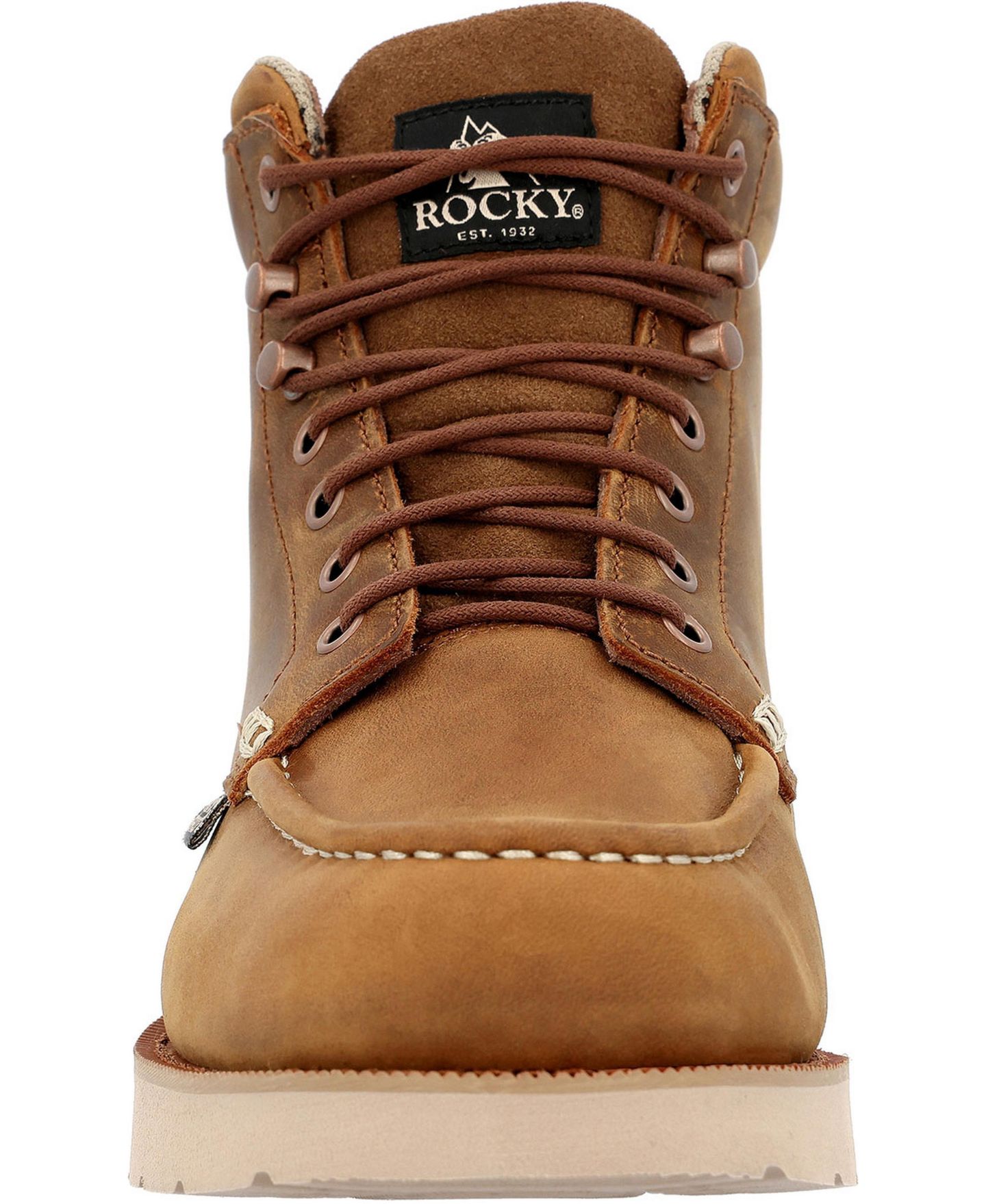 Мужские ботинки ROCKY MonoCrepe Wedge 6" Composite Toe Work Boot, цвет: Crazy Horse — фото 8
