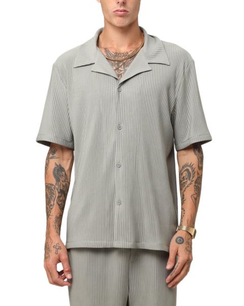 Мужская рубашка XXIII Pleated Button Up