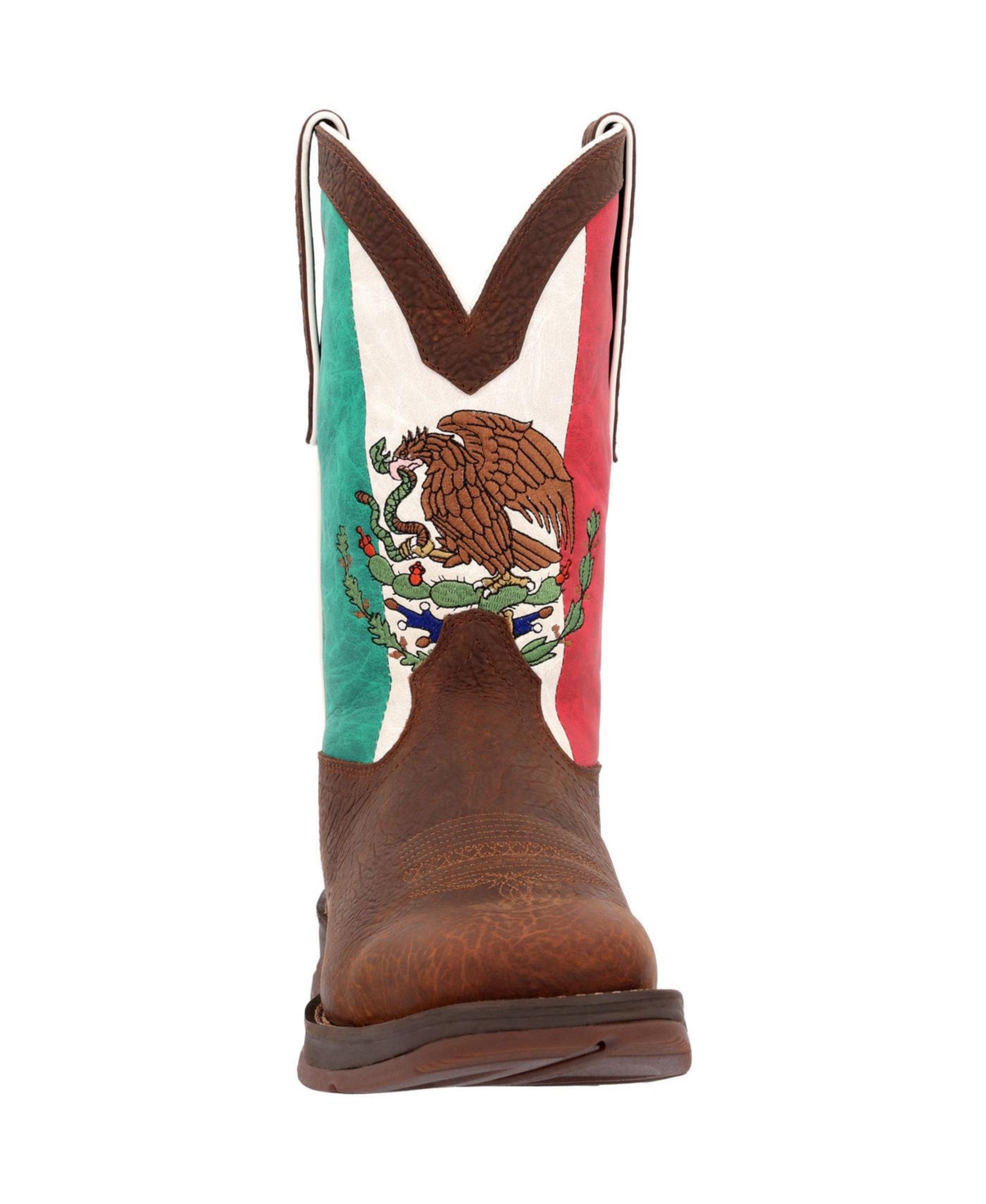 Durango Men's Rebel by Steel Toe Mexico Flag Western Boot