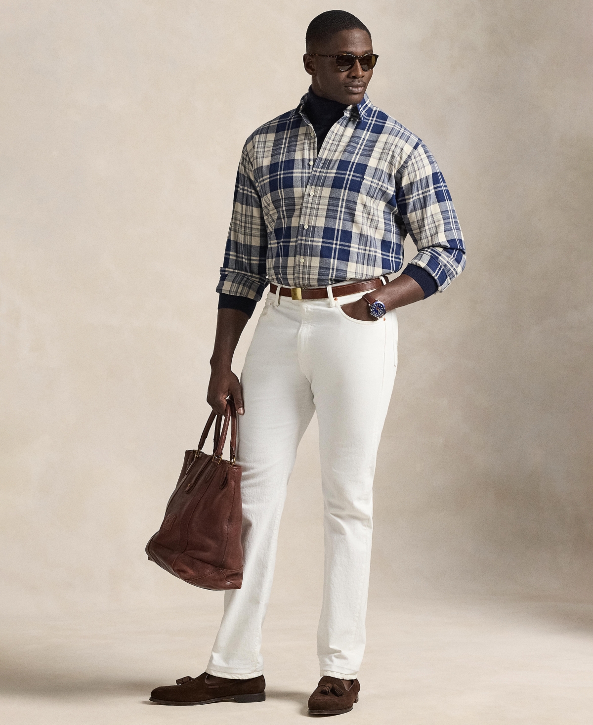 Polo Ralph Lauren Men's Big & Tall Gingham Oxford Shirt In Multi