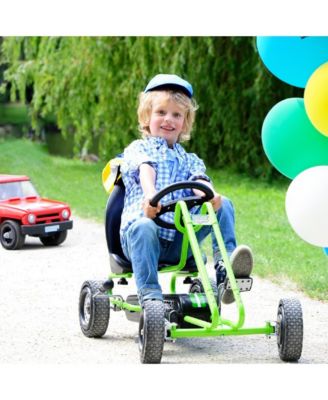 Lightning Ergonomic Pedal Ride On Go Kart Toys for Boys and Girls