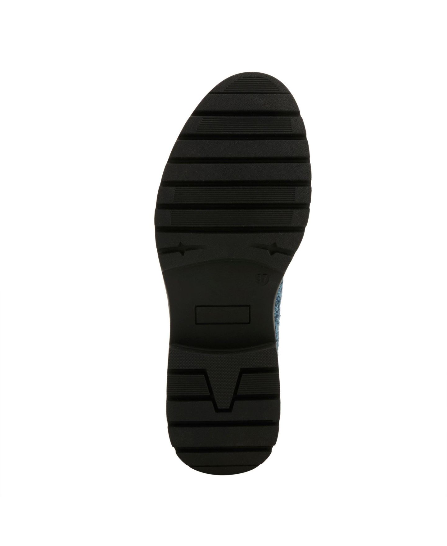 Женские туфли Patrizia Nacarri Slip-Ons with Chunky Rubber Lug Sole, цвет: Тёмно-синий — фото 6