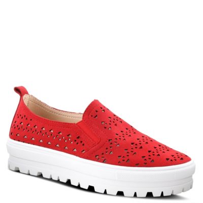 Angelita Women's Slip-On Shoe with Side Zipper