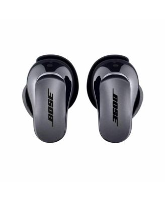 QuietComfort Ultra Wireless Noise Cancelling Earbuds, Black, Bundle with USB-C/USB-A Wall Charger