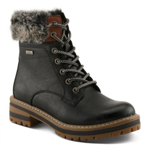 Женские ботинки Patrizia Canario Winter Booties with Water-Resistant Finish, цвет: Чёрный разноцветный